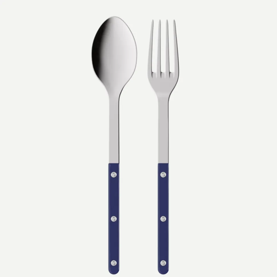 Serveringsbestick, Bistrot, Navy blue - Sabre Paris