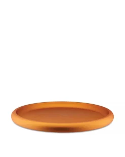 Serveringsfat i anodiserad aluminium, Discolo - Alessi - Orange