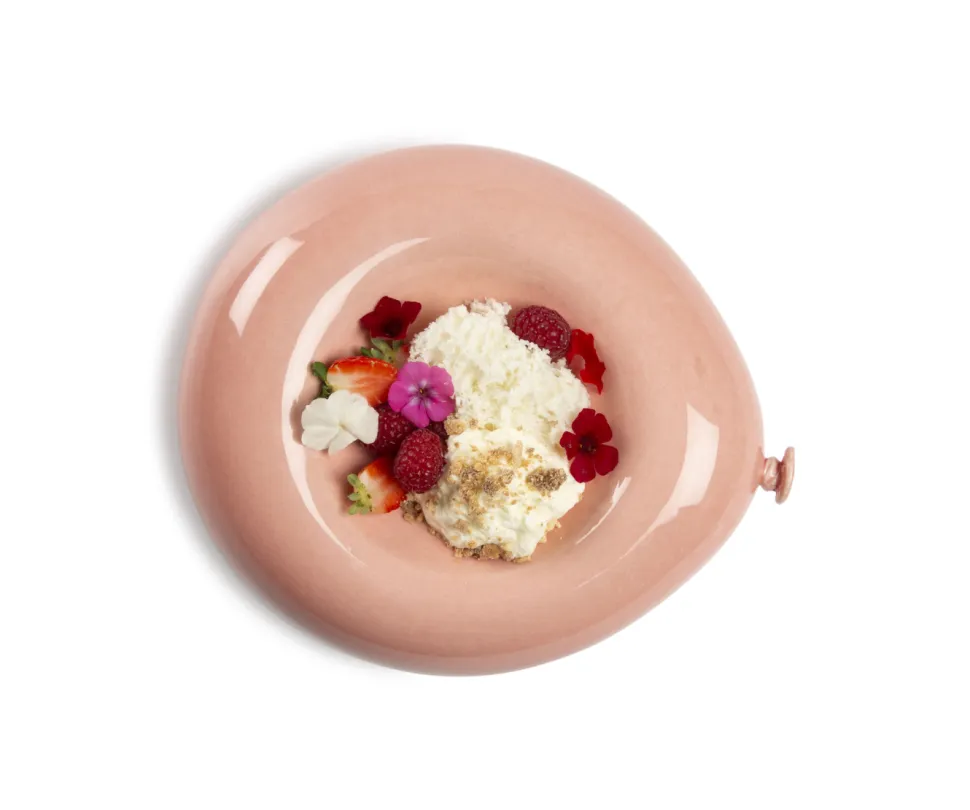 Serveringsfat i porslin, Ballong - 100% Chef