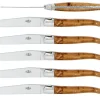 Sex knivar, Handtag av En, blank, Tradition - Forge de Laguiole