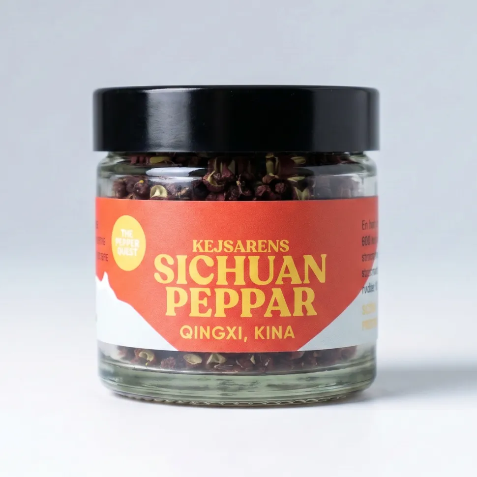 Sichuanpeppar, QingXi, 15 g - The Pepper Quest