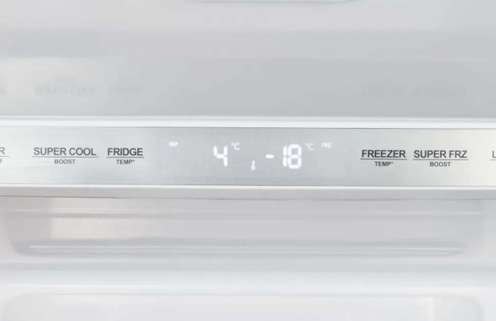 Side-by-side kyl/frys Master, med ismaskin, Rostfri - Bertazzoni