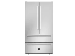 Side-by-side kyl/frys Professional, med ismaskin, Rostfri - Bertazzoni