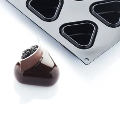 Silikonform, Black, Triangle, 30SIL507 - Martellato