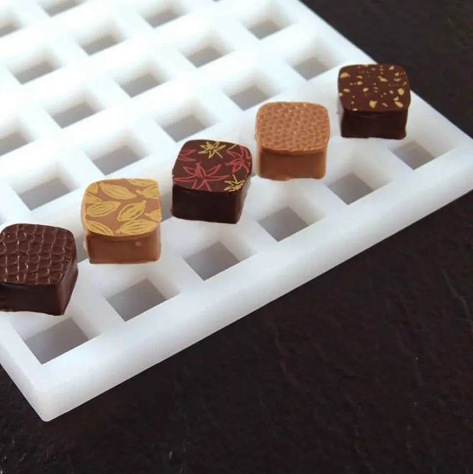 Silikonform, Chocoflex, kvadrat - Pavoni