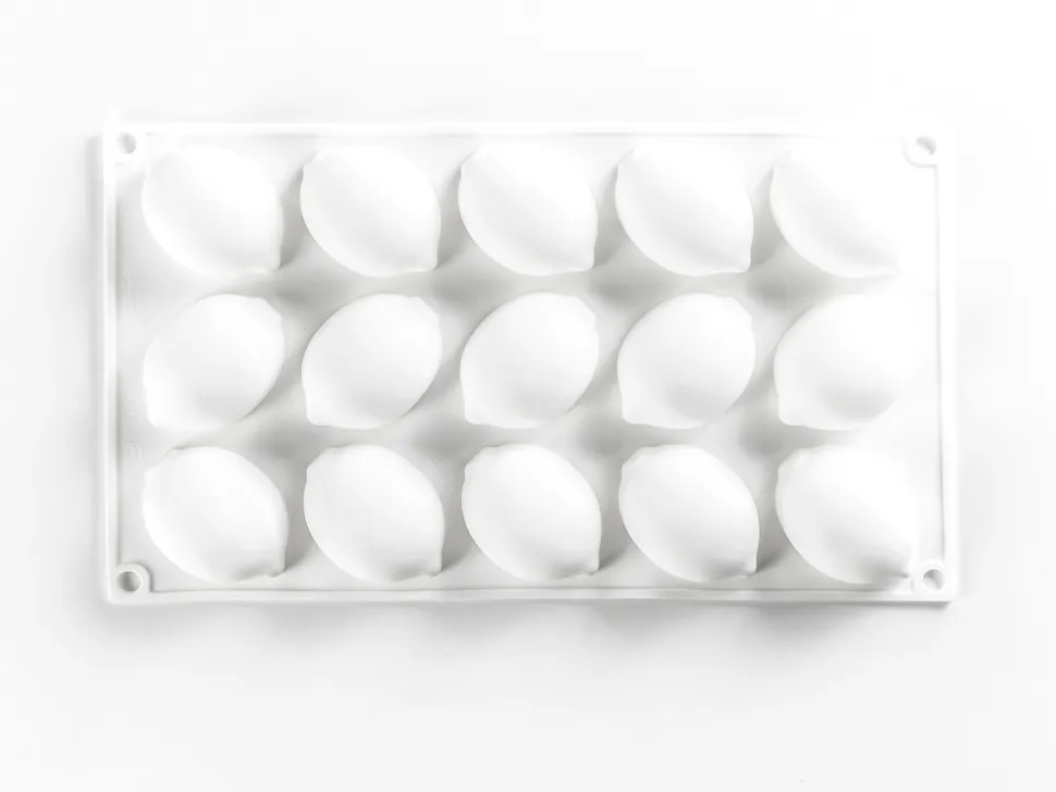 Silikonform för dekor, Citron - 100% Chef