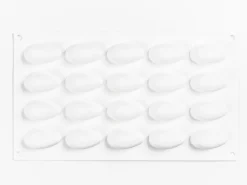Silikonform för dekor, Droppe - 100% Chef
