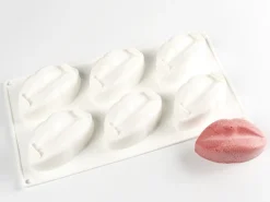 Silikonform för dekor, Läppar - 100% Chef