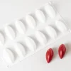 Silikonform för dekor, Quenelle - 100% Chef