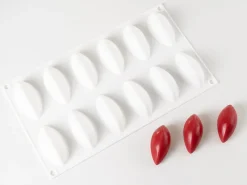 Silikonform för dekor, Quenelle - 100% Chef