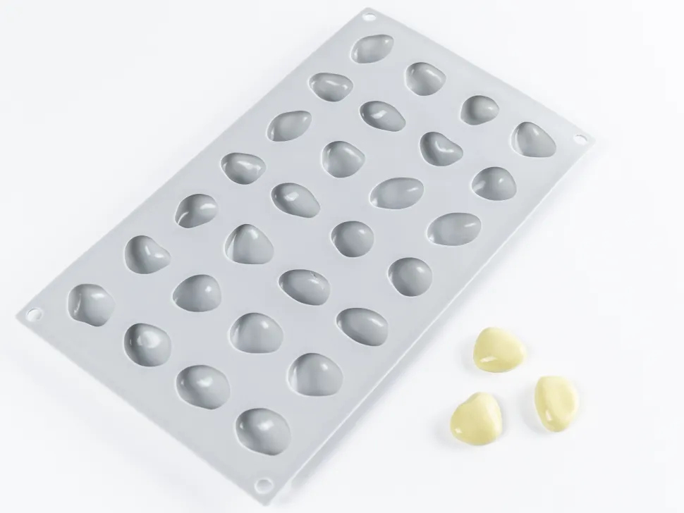 Silikonform för dekor, Sten - 100% Chef