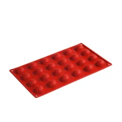 Silikonform FR004, halvsfär 24st - Pavoni