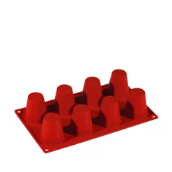 Silikonform FR002, kon 8st - Pavoni