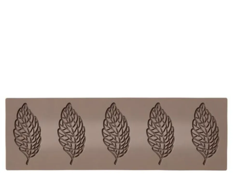 Silikonform för tuile, Blad - Blomsterberg