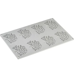 Silikonform för tuile GG027, Korall, Gourmand - Pavoni
