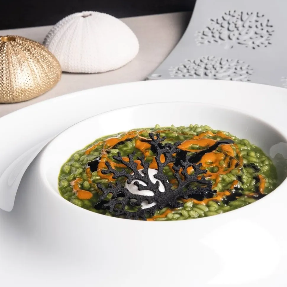 Silikonform för tuile GG027, Korall, Gourmand - Pavoni