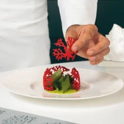 Silikonform för tuile GG027, Korall, Gourmand - Pavoni