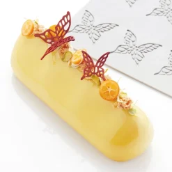 Silikonform för tuile GG050 Stor fjäril, Gourmand - Pavoni