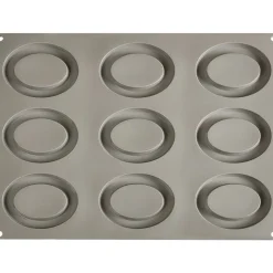 Silikonform GG007, Oval, Gourmand 40x30cm - Pavoni