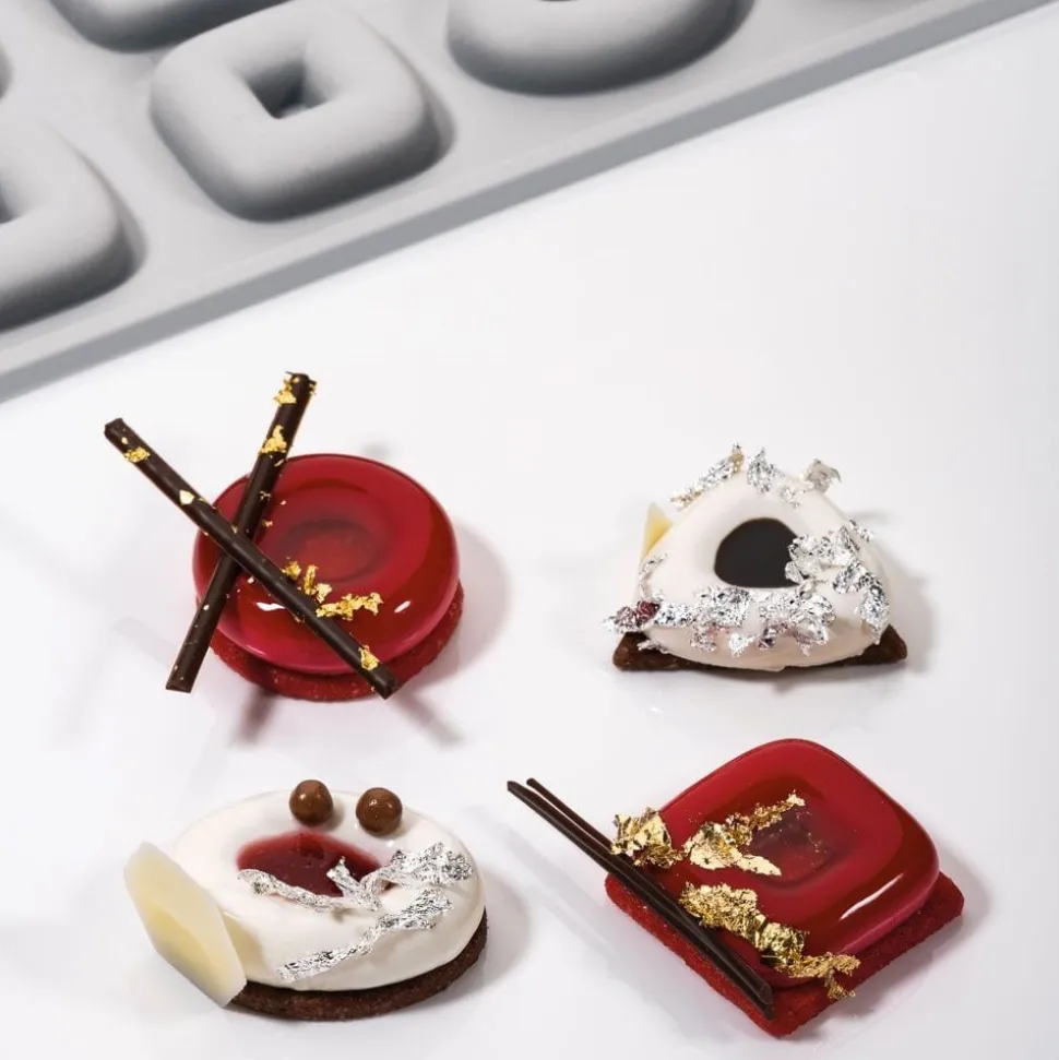 Silikonform GG021, Triaround, Gourmand 30x17,5cm - Pavoni