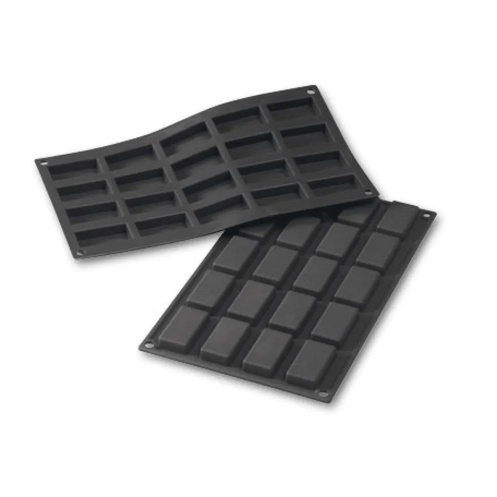 Silikonform SF025, Financier, små - Martellato