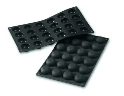 Silikonform SF009 24 Pomponnettes - Martellato