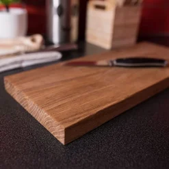 Skärbräda Elite, oljad ek, 40x16x2,5 cm - AT-Line
