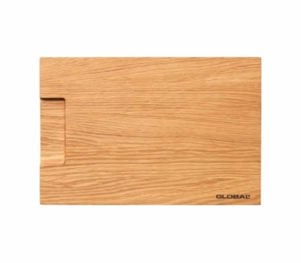Skärbräda i ek, 30x20x2,2cm - Global