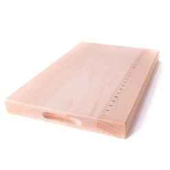 Skärbräda med handtag och mått, bok, 45x30x4 cm - AT-Line