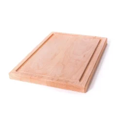 Skärbräda med ränna, oljad bok, 30x21,5x2 cm - AT-Line