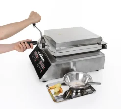Slimmer, Mekanisk grillpress - 100% Chef