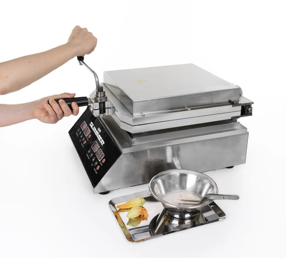 Slimmer, Mekanisk grillpress - 100% Chef