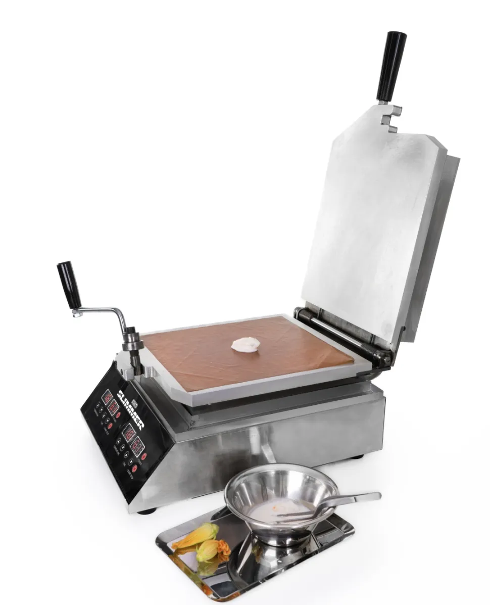 Slimmer, Mekanisk grillpress - 100% Chef