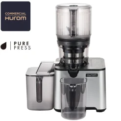 Slow Juicer CP50, Commercial, Platinum Silver - Hurom