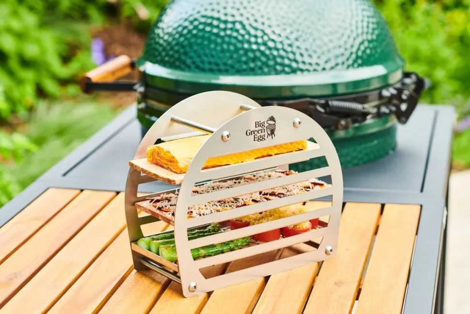 Smoking Tower - Big Green Egg
