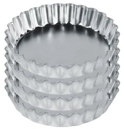 Små pajformar 10 cm, 4-pack - Exxent