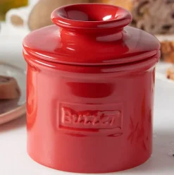 Smörklocka, Retro Maraschino Red - Butter Bell®