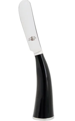Smörkniv med handtag i Mörkt Horn, Lou Bure - Forge de Laguiole