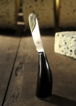Smörkniv med handtag i Mörkt Horn, Lou Bure - Forge de Laguiole