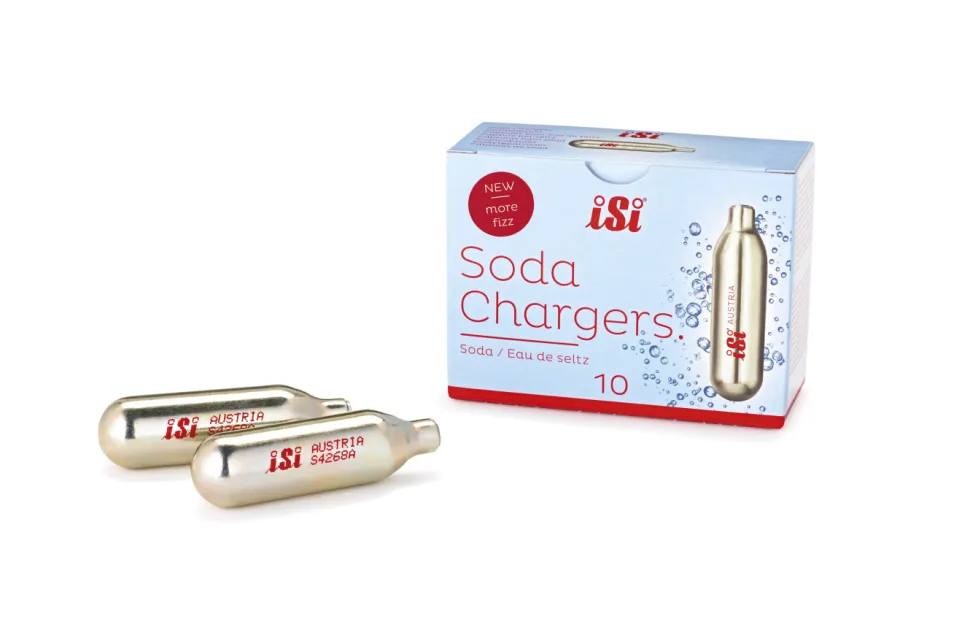 Sodapatroner CO2, 10-pack (kolsyra) - iSi