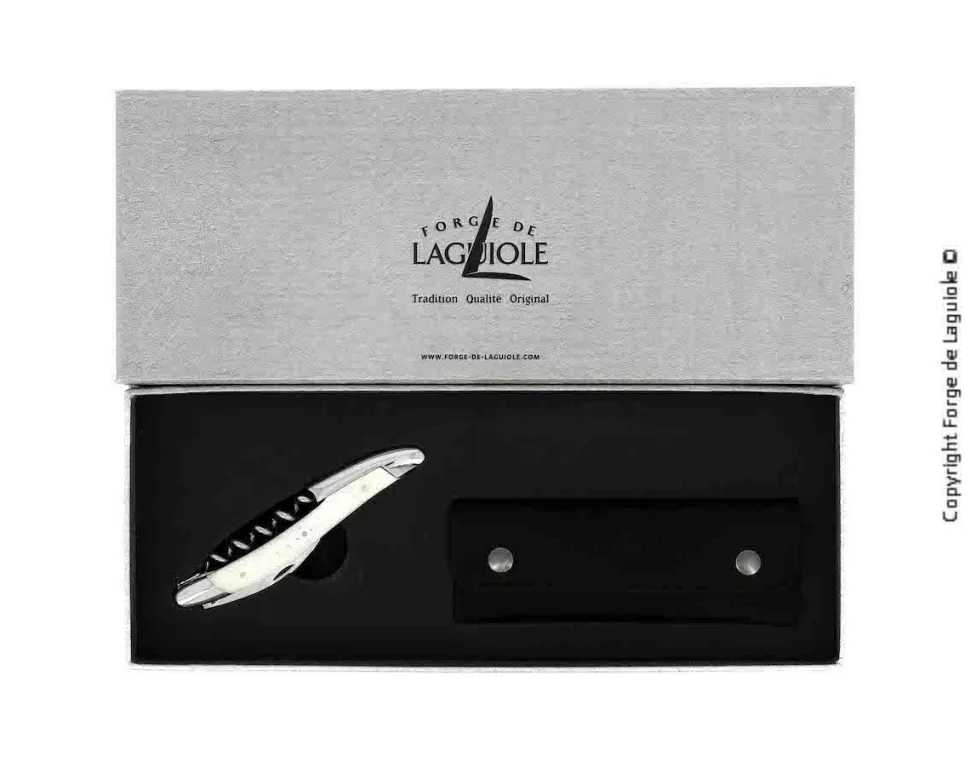 Sommelierkniv av Ben, blank, Tradition - Forge de Laguiole
