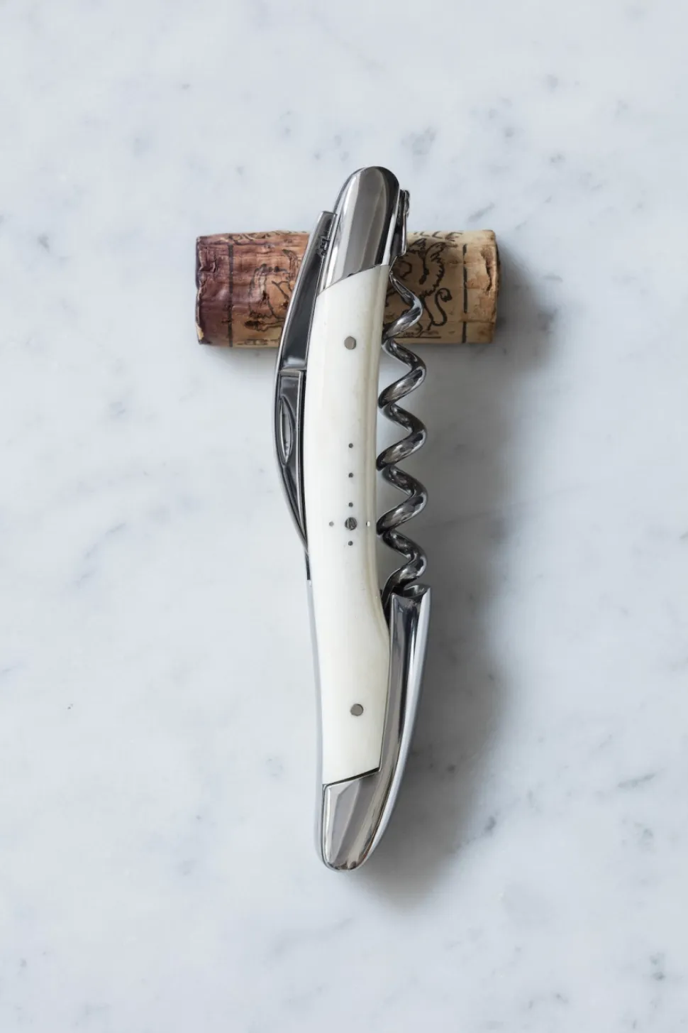 Sommelierkniv av Ben, blank, Tradition - Forge de Laguiole