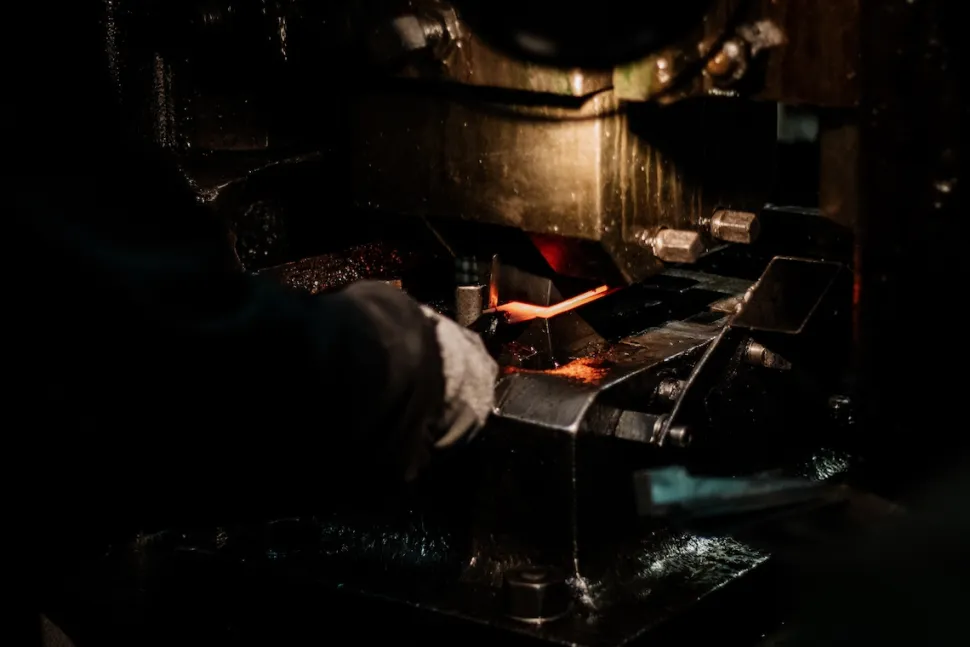 Sommelierkniv av Ebenholts, damaskerad m dekor, Collection - Forge de Laguiole