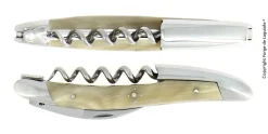 Sommelierkniv av Ljust Horn, blank, Tradition - Forge de Laguiole
