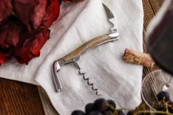 Sommelierkniv av Ljust Horn, blank, Tradition - Forge de Laguiole