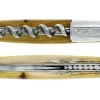 Sommelierkniv av Pistage, damaskerad m dekor, Collection - Forge de Laguiole