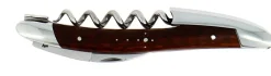 Sommelierkniv av Snakewood, damaskerad m dekor, Collection - Forge de Laguiole