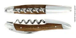 Sommelierkniv av Valnöt, blank, Tradition - Forge de Laguiole