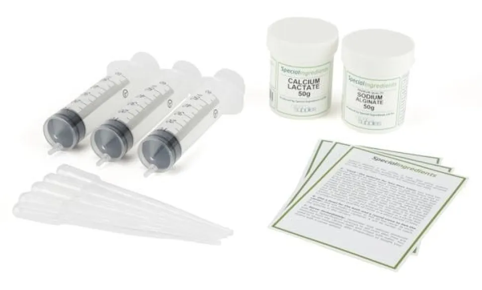 Spherification Kit, Molekylär Gastronomi - The Kitchen Lab