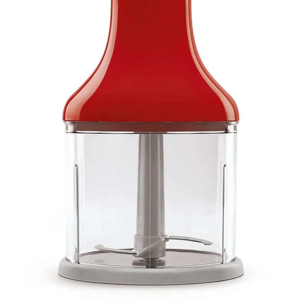 Stavmixer med tillbehörskit, Röd - Smeg